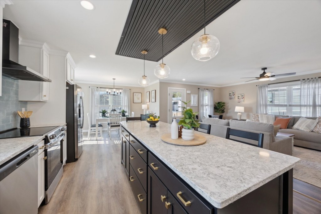 beautiful kitchen of amodular home